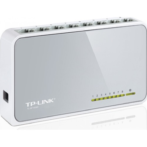 SWITCH TP-LINK LS1008 ΛΕΥΚΟ /8PORT